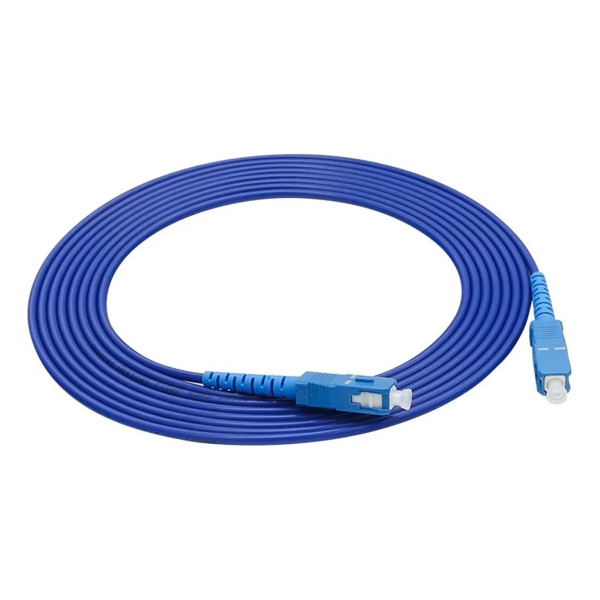 Cabo de Fibra Óptica Patch Cord Simplex OS2 Blindado SC-UPC para SC-UPC